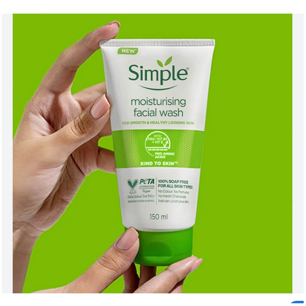 ژل شستشوی صورت سیمپل، مدل moisturising مناسب انواع پوست